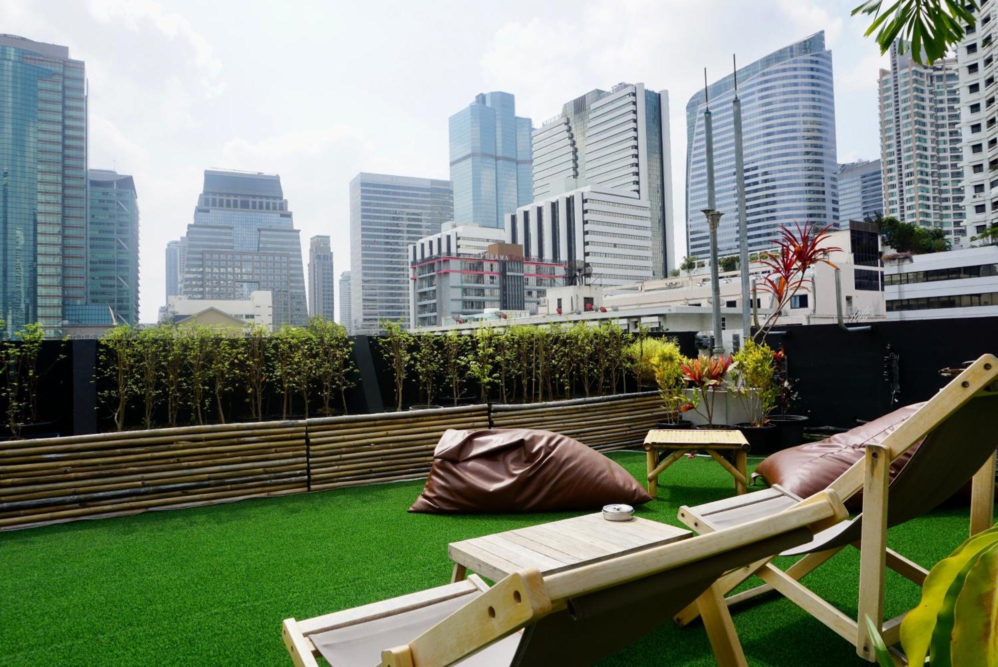 Silom Soi 3 Hash Apartment Hip And Funky With Rooftop View Bangkok Extérieur photo